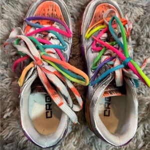 Othr Women's Colorful Sneakers with Rainbow Laces